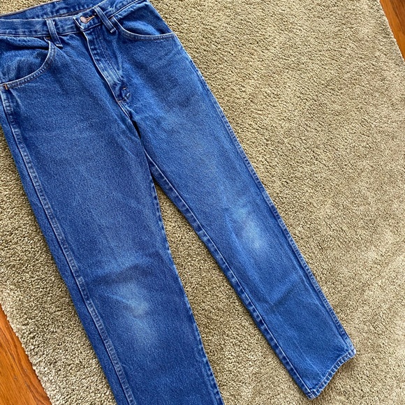 Vintage 90s Rustler Denim in Blue wash - Picture 5 of 8